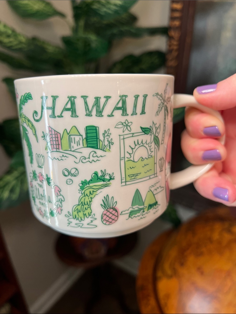 Starbucks Been There Series Hawaii Collector Coffee Cup 14oz Tea Coffee Mug